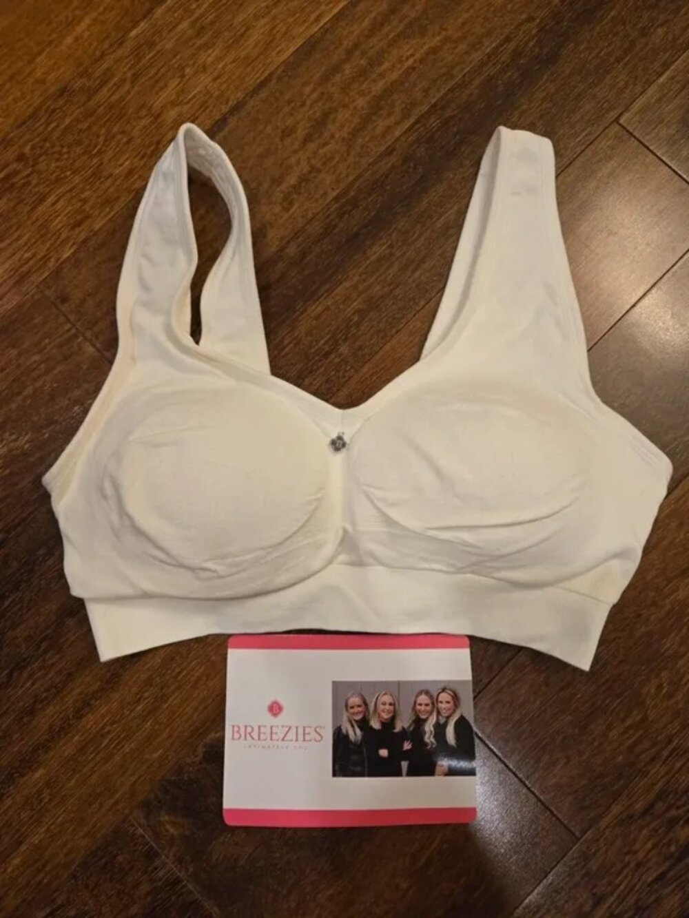 Breezies Cooling Comfort Wirefree Seamless Contour Bra